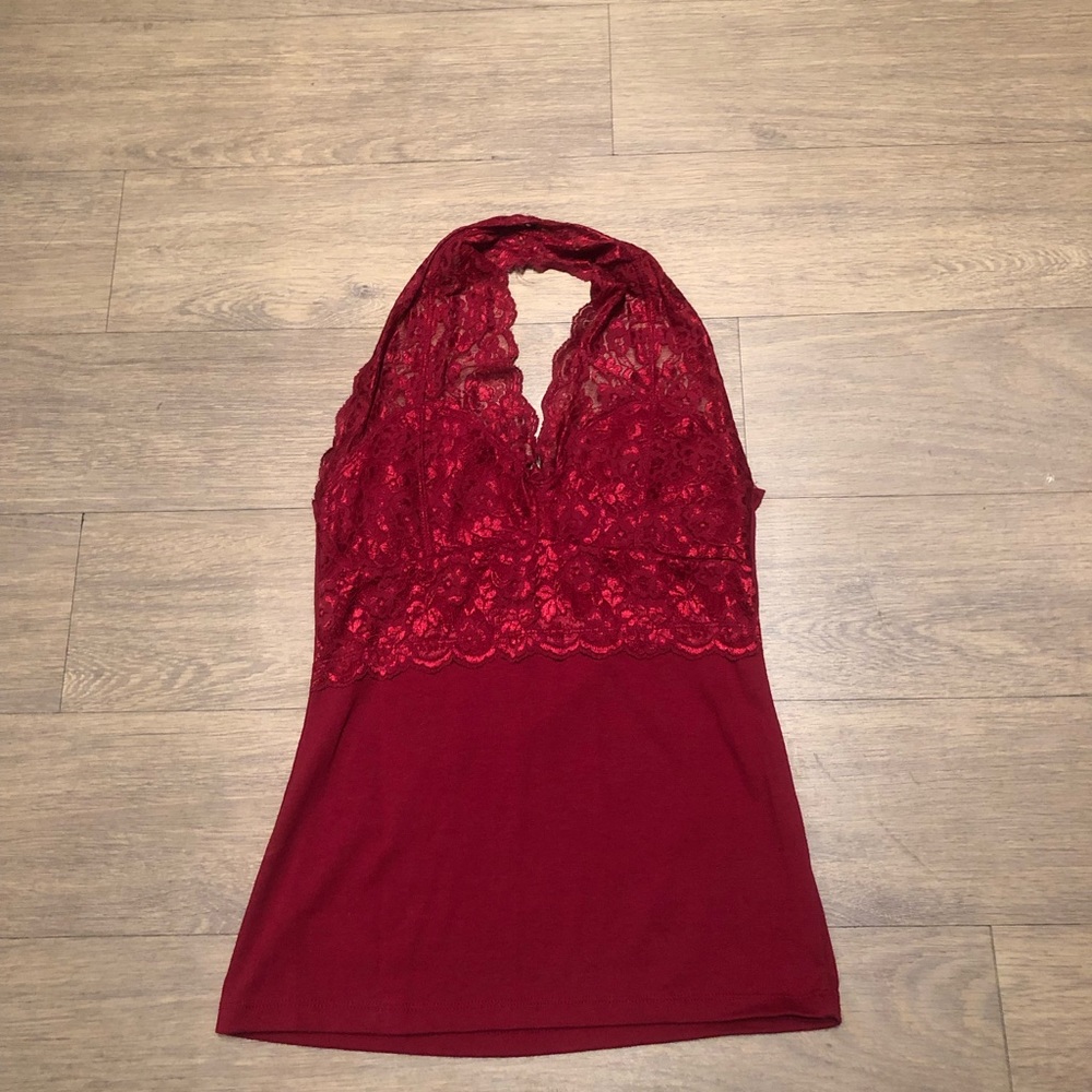 Sexy Maroon Top!!💄👠